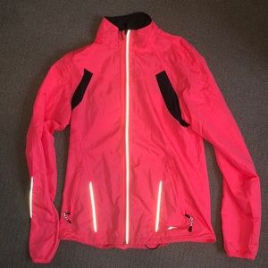 Women’s athletic rain jacket worn once